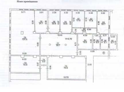 Продажа помещения общей S 473 м.кв. ст.м. Позняки