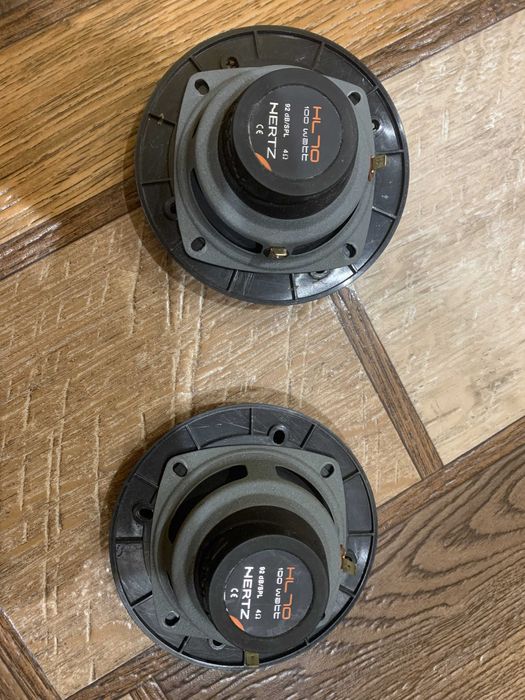 Hertz HV165 L  Комплект 3-х полосная акустика! как новая