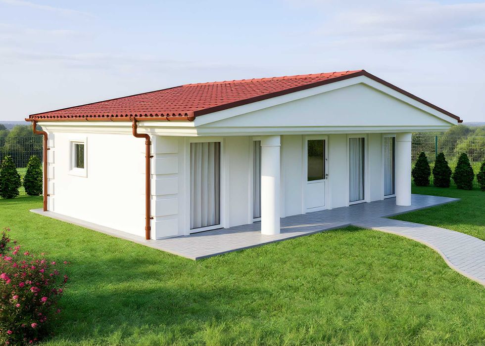 Dom mobilny szkieletowy całoroczny