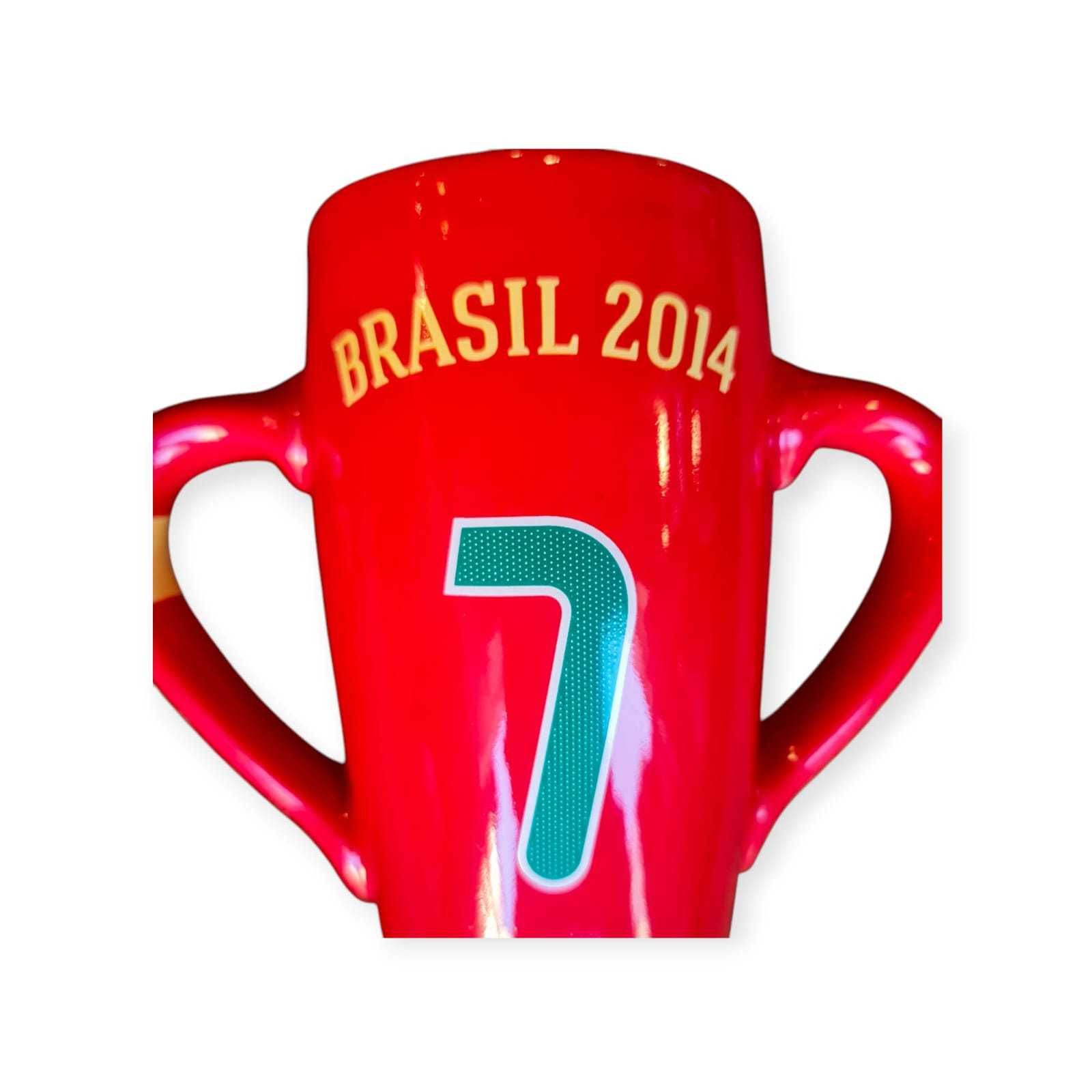 Taça/Copo Vianagrés - Edição Especial Brasil 2014 & Cristiano Ronaldo
