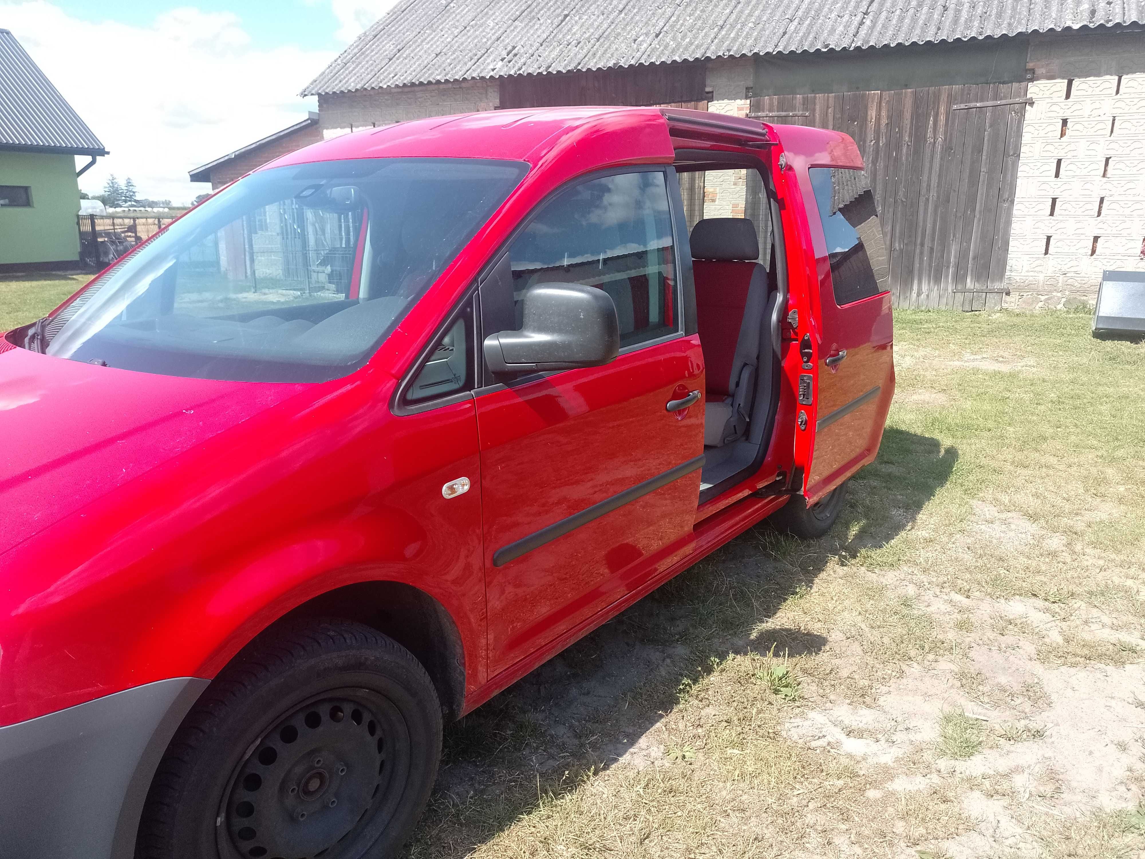 Sprzedam Volkswagen Caddy 1.4 16V EURO 4 benzyna -gaz z haki-em