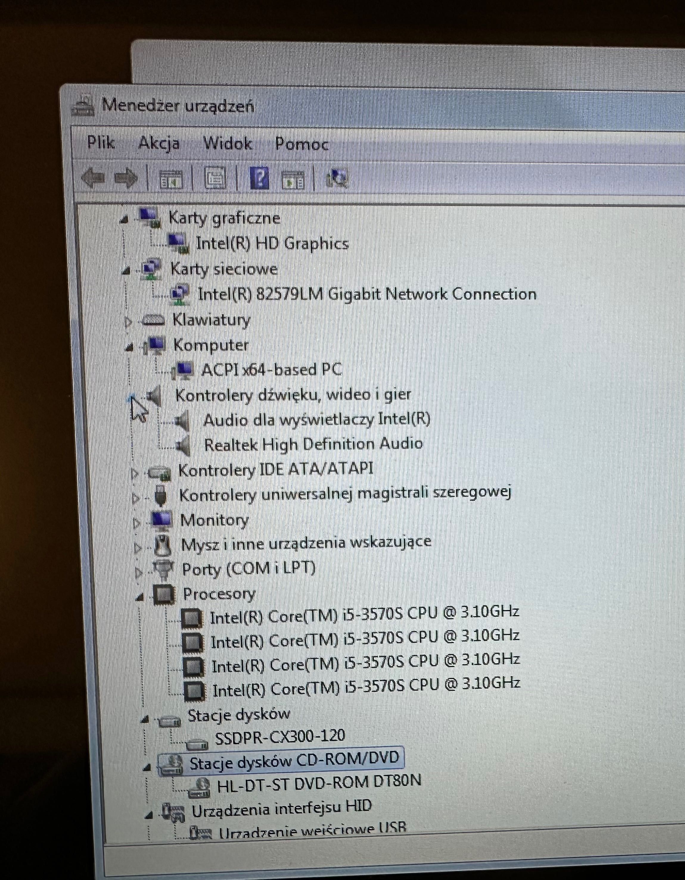 Komputer mini optiplex DELL 7010 i5 4GB ssd