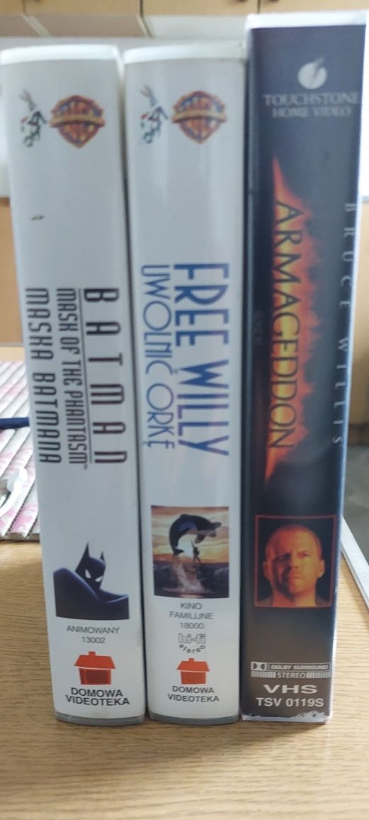 Kasety VHS Filmy