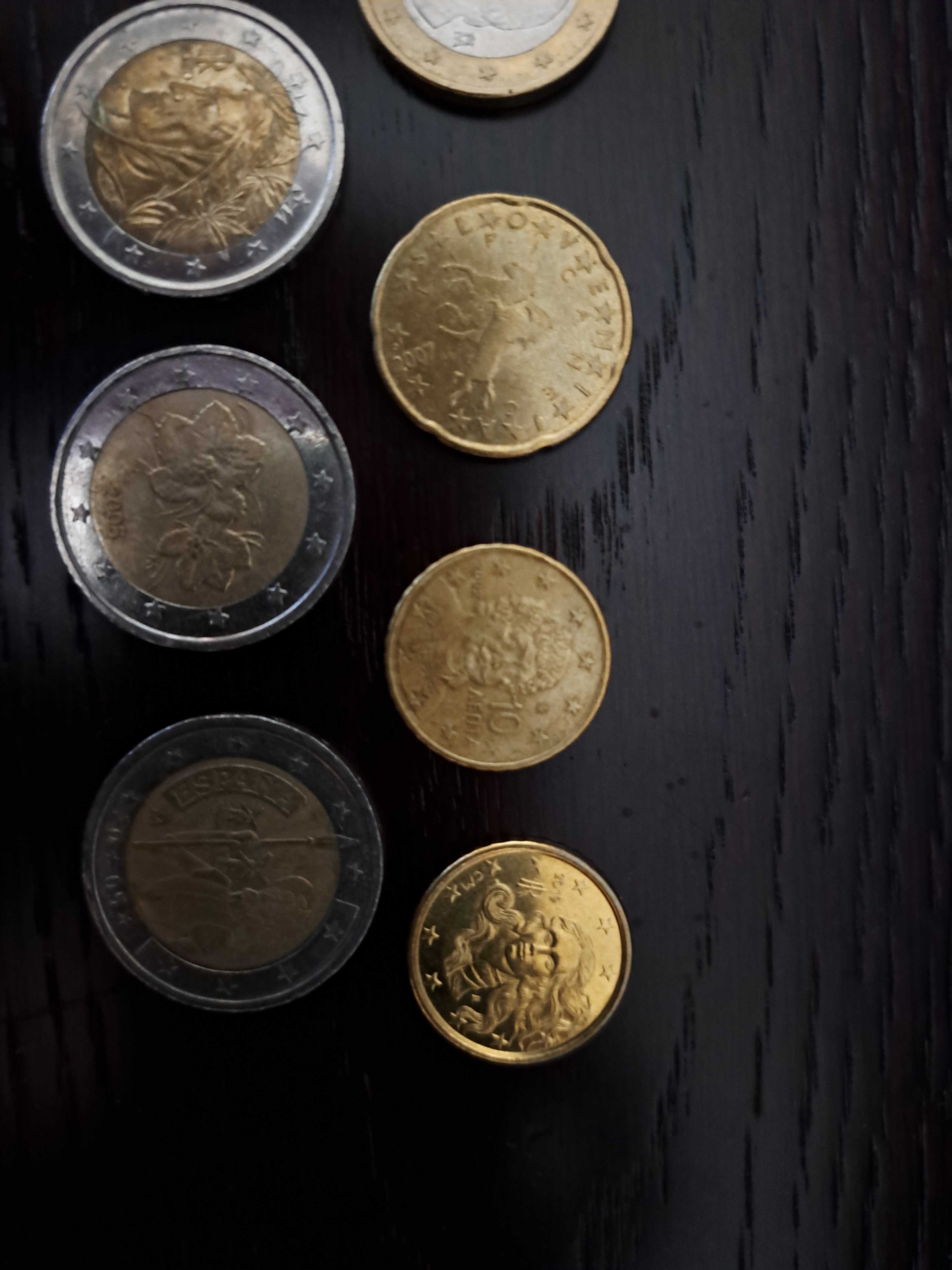 Coleccao de moedas diversas