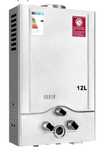 BreeRainz Przepływowy podgrzewacz wody gazowy 12 LPM, 24 KW LPG