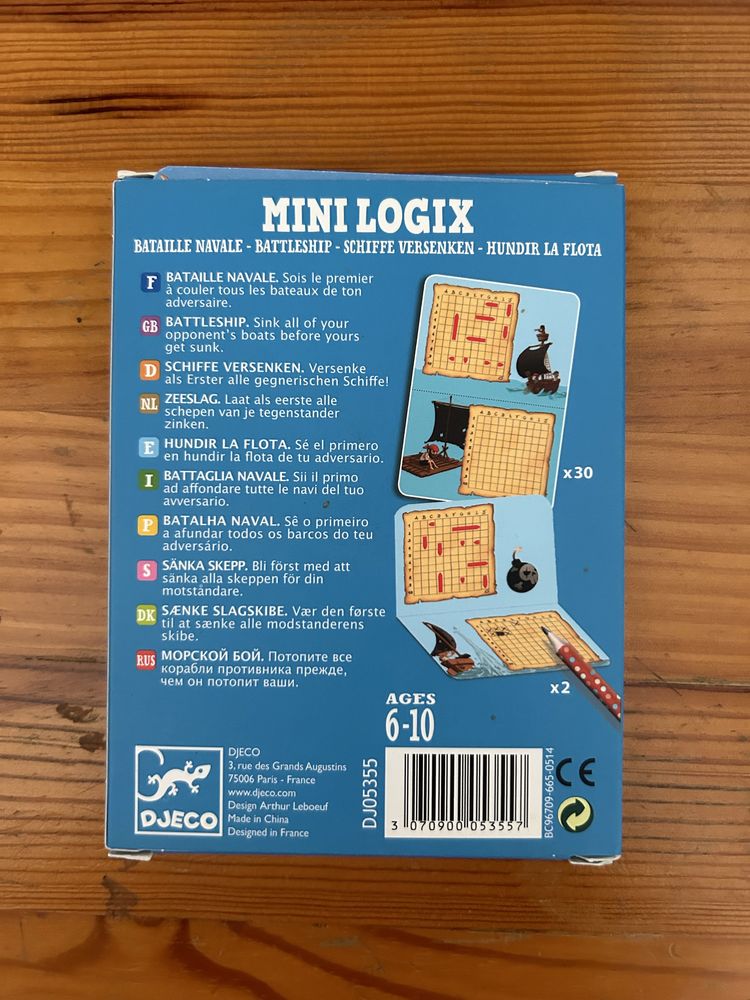 Jogo “Mini Logix”