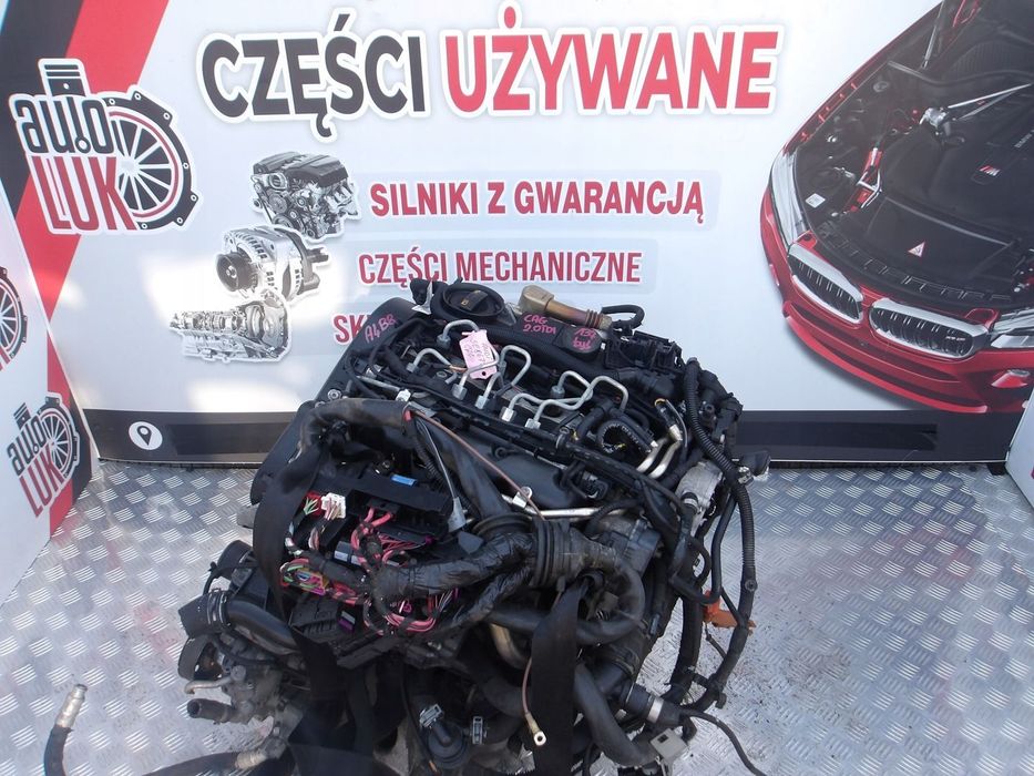 SILNIK KOMPLETNY AUDI A4 B8 2.0 TDI CAG 137 TYS