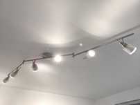 Lampa wisząca, listwa reflektorowa 6 punktów świetlnych