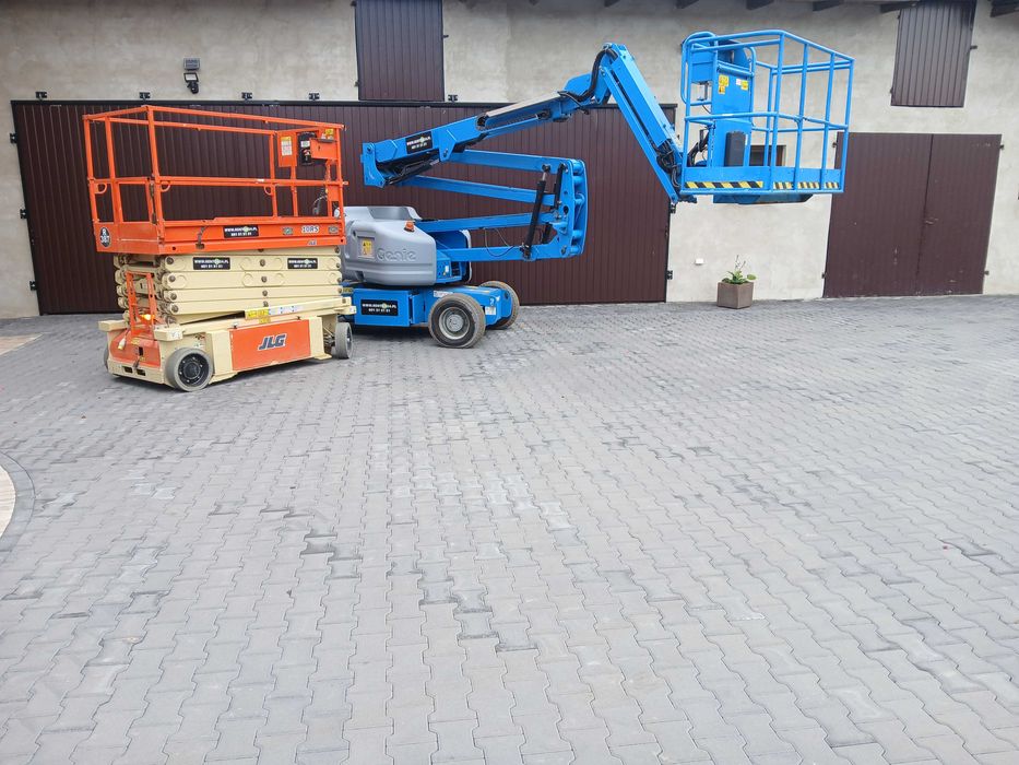 Wynajem podnośników koszowych