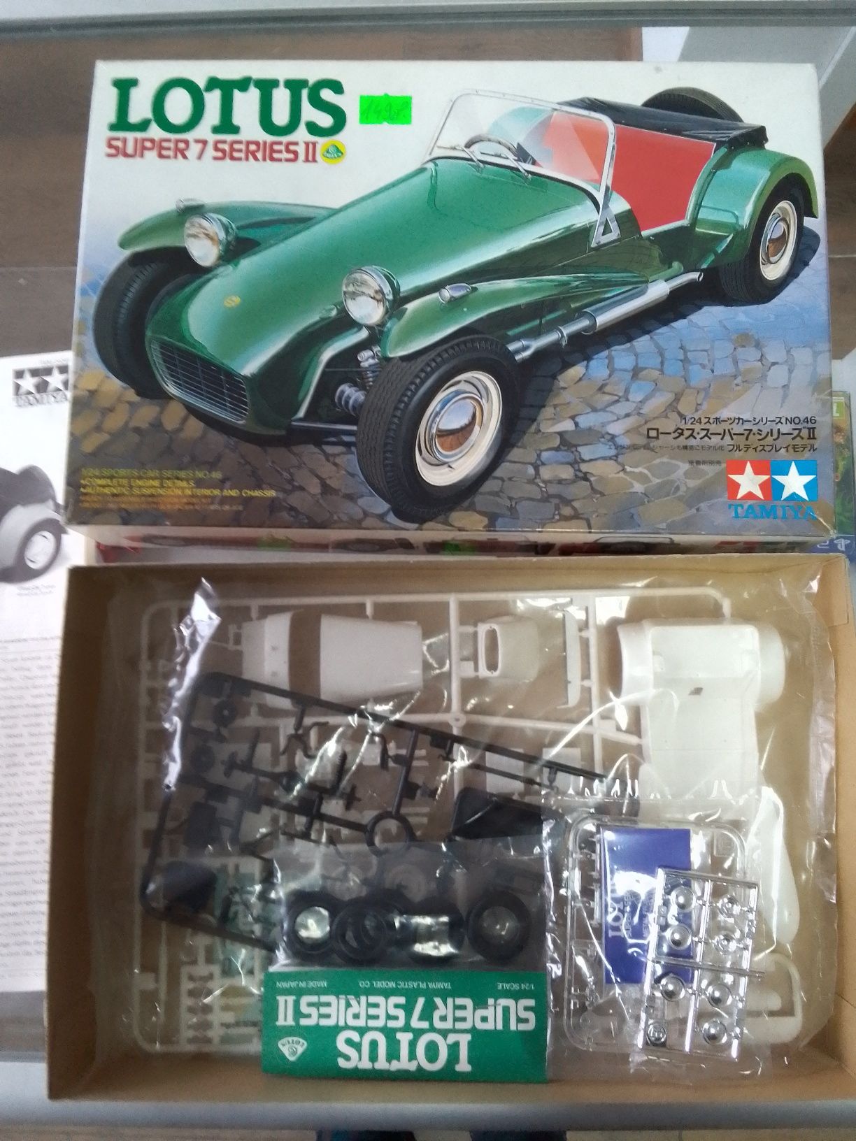 Model LOTUS super 7 TAMIYA 1:24 UNIKAT!!