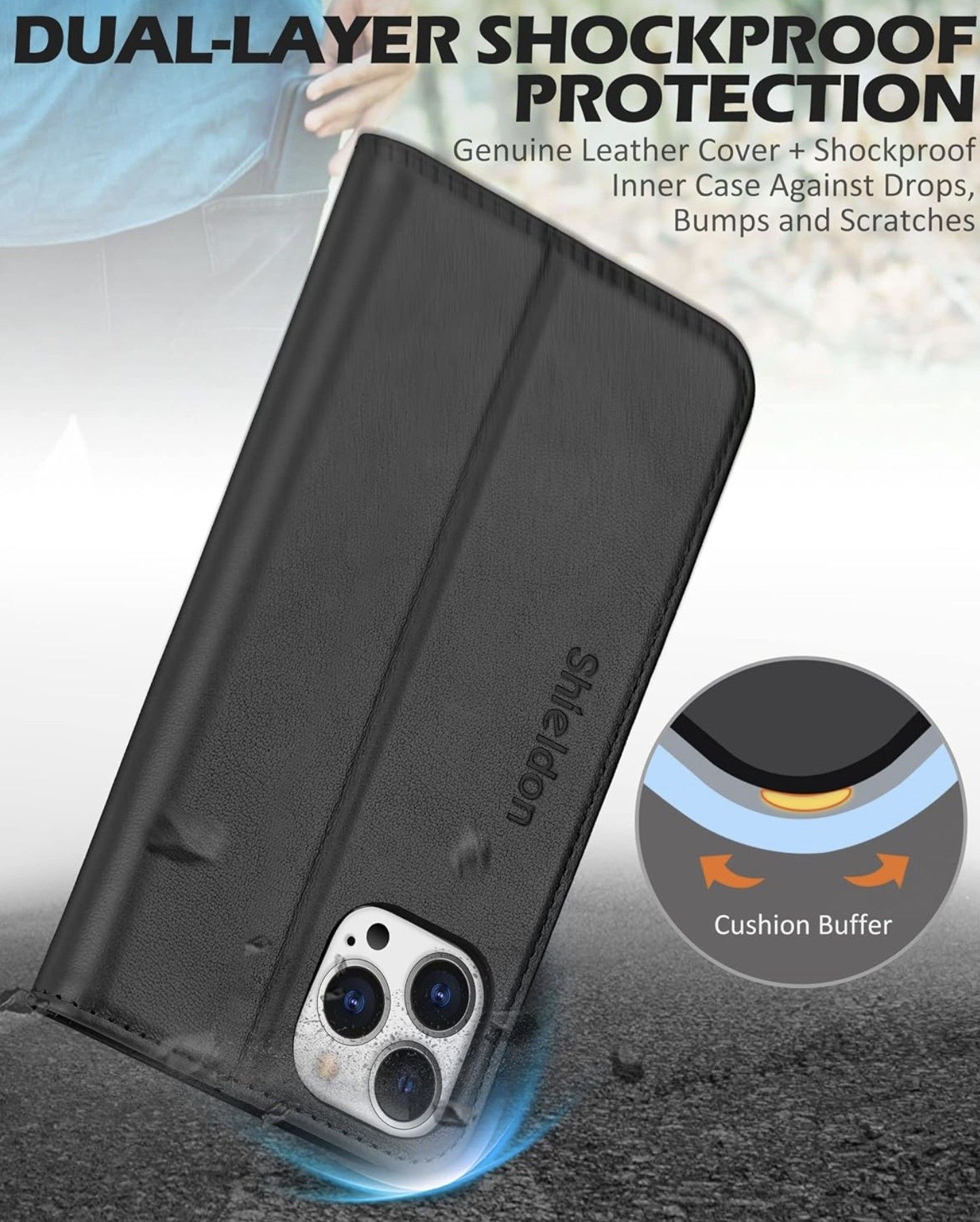 Etui SHIELDON do iPhone'a 13 Pro Max 5G
