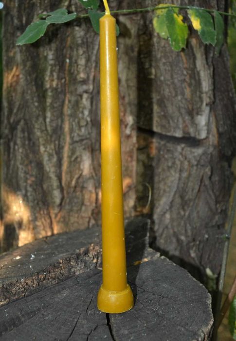 Свічки воскові натуральні Воскова свічка Натуральна свічка Свіча цилін