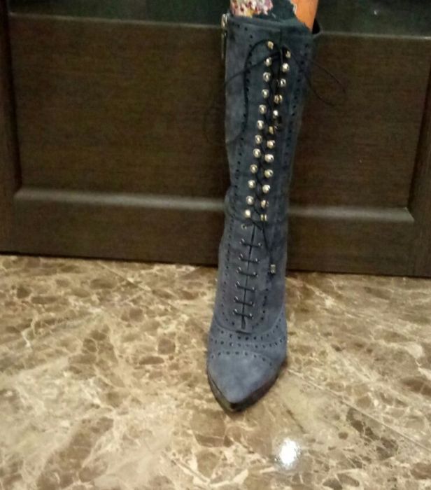 Сапоги, ботінки кожанв