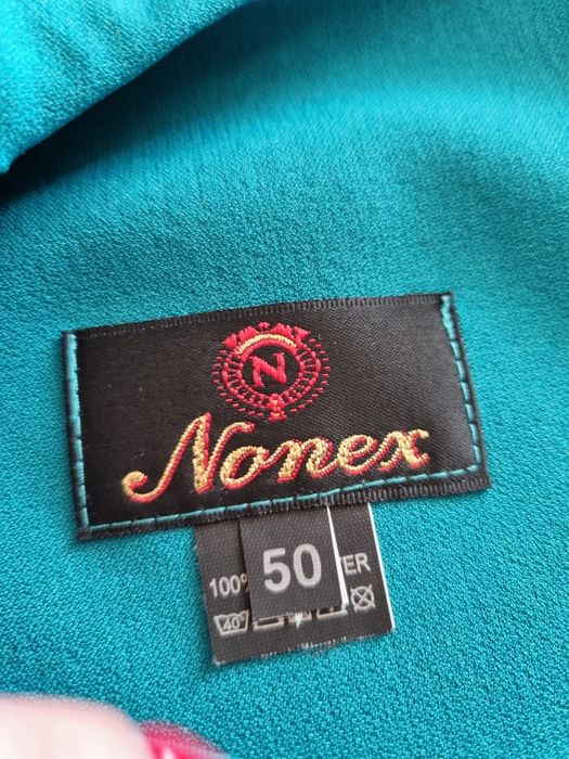 Zielona prosta sukienka