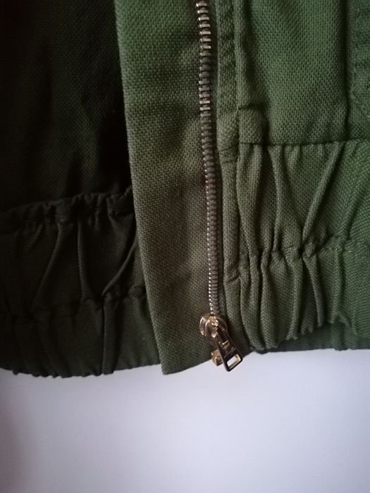 -70% Liu jo super kurtka khaki wiosna bomberka 36 S