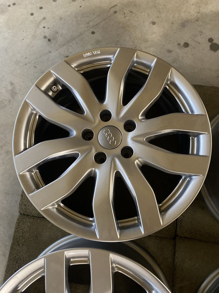 5. Oryginalne felgi audi 7,5j17h2 et35 5x112 komplet skoda vw mercedes