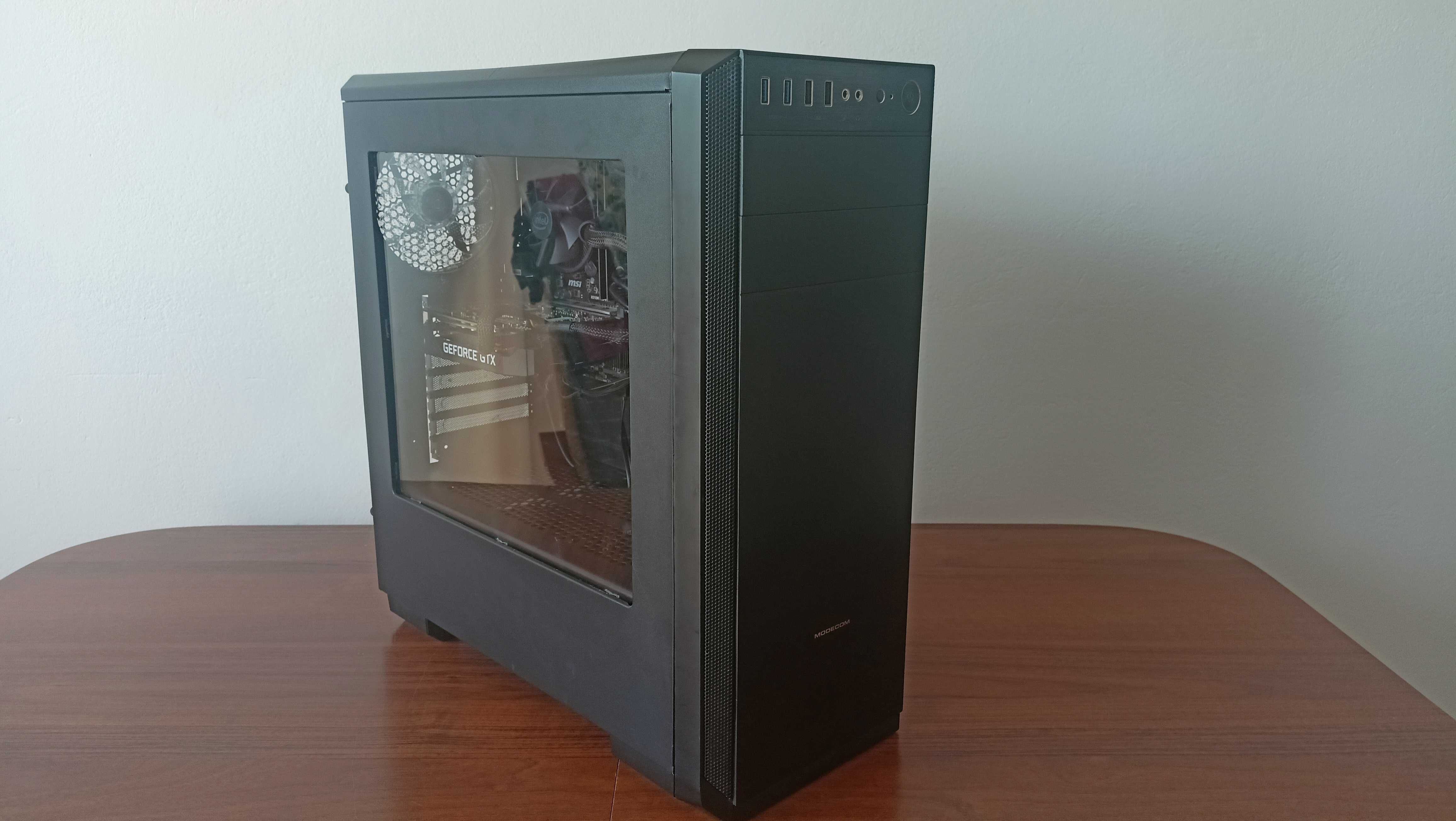 Komputer gamingowy - i5 6 rdzeni/32GB RAM/GTX 1660 6GB/ SSD + HDD/WiFi