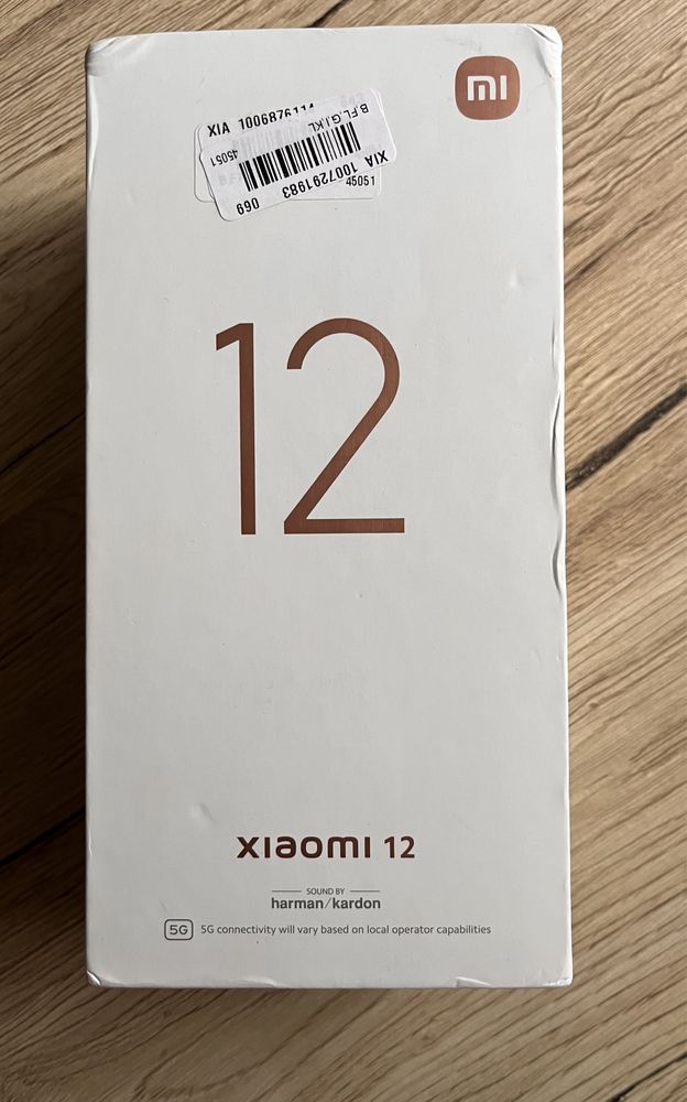 Xiaomi 12 Gray_stan bardzo dobry