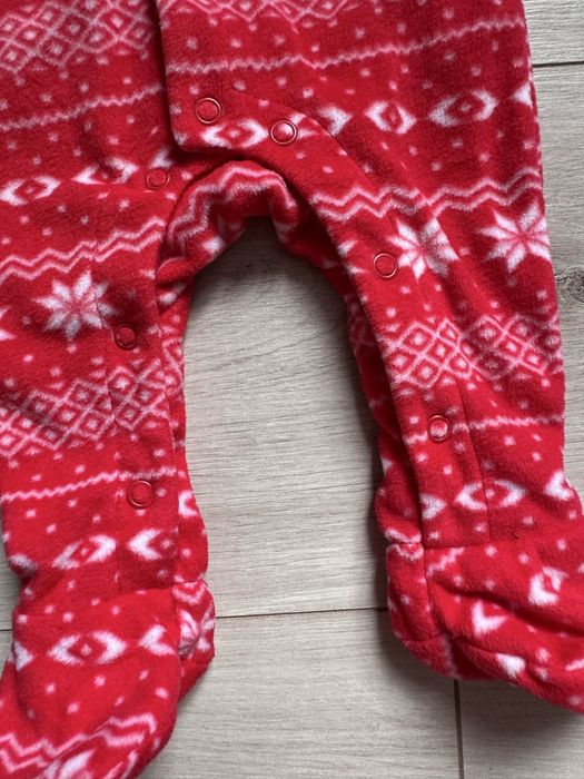 Новогодний флисовый человечек f&f до 3 месяцев