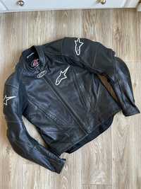 Alpinestars, Топова шкіряна мотокуртка, з перфорацією, чудовий стан! L