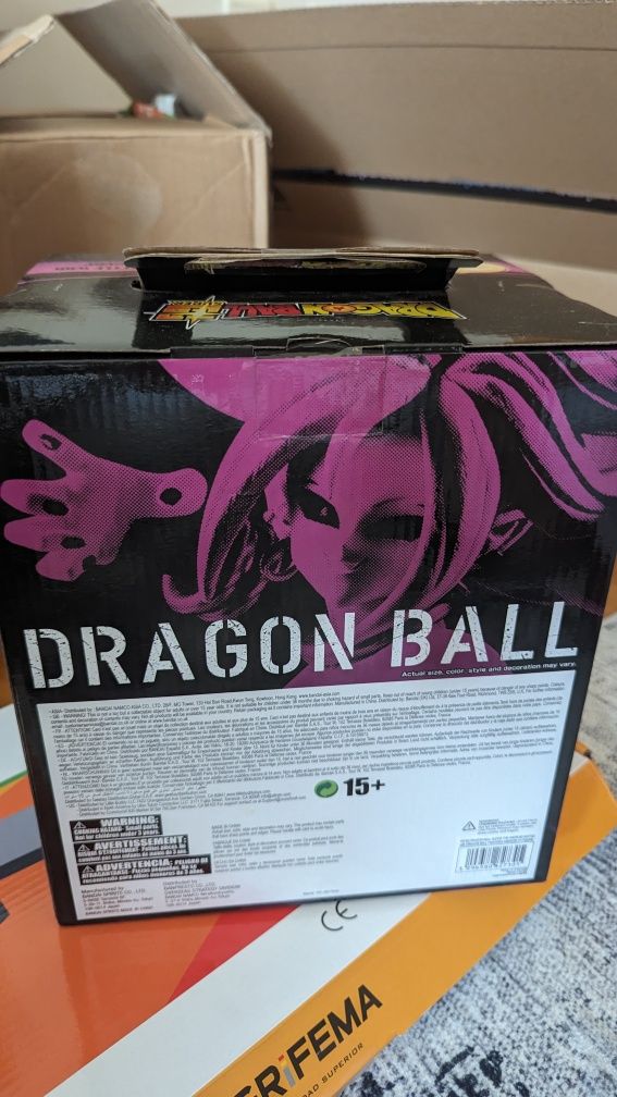 Estatua Dragon Ball Super Android 21 nova /selada