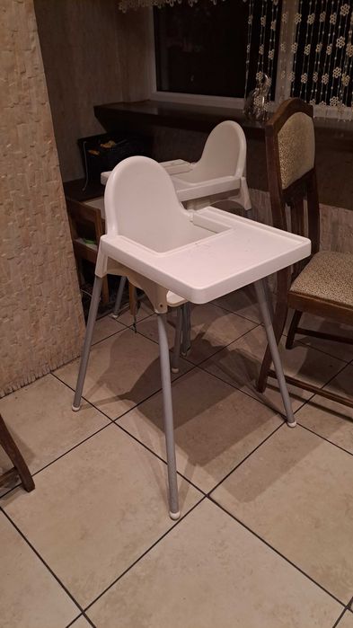 Krzesełko do karmienia Ikea Antilop 3 szt używane