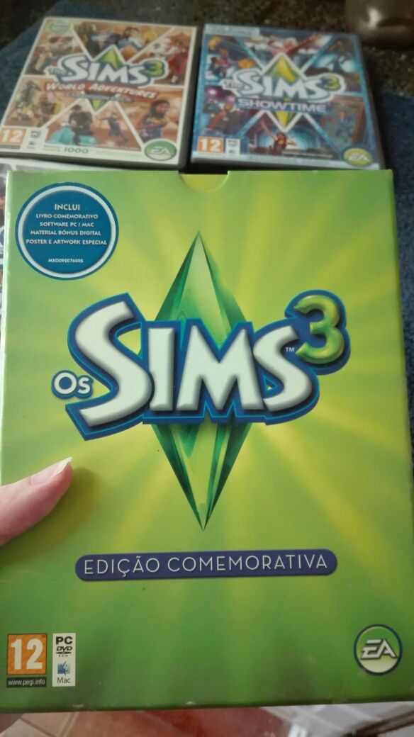 Os Sims 3 Edição Comemorativa + 3 Discos de expansão