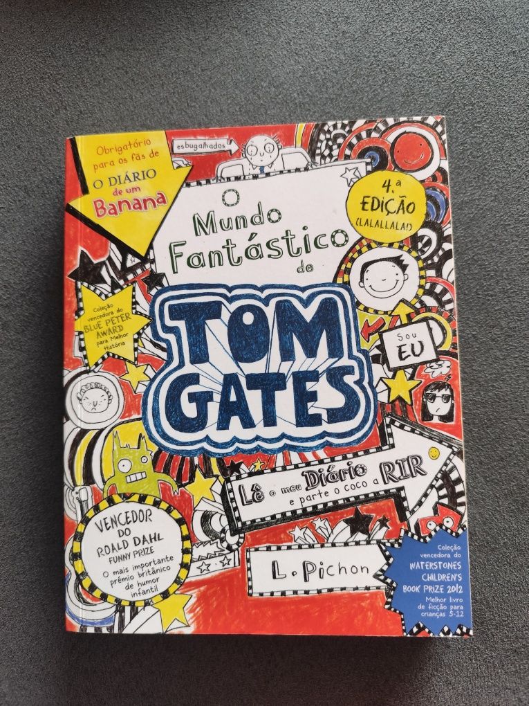 Livros 1, 2, 3 Coleção Tom Gates