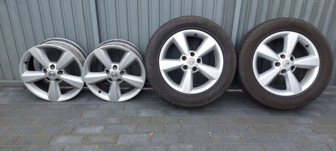 Alufelgi 17" 5x114.3 Nissan Qashqai X-trail Renault