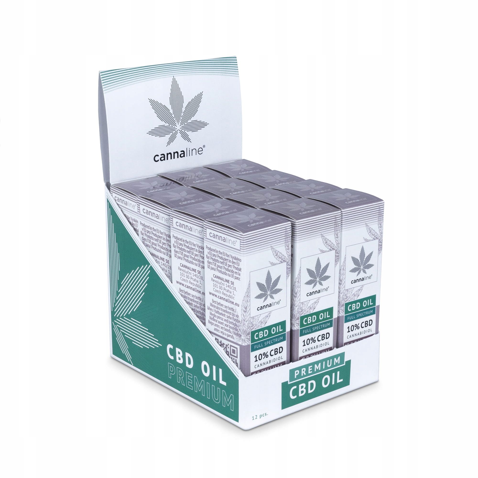 CBD Cannaline Premium 10% 10 ml z certyfikatem