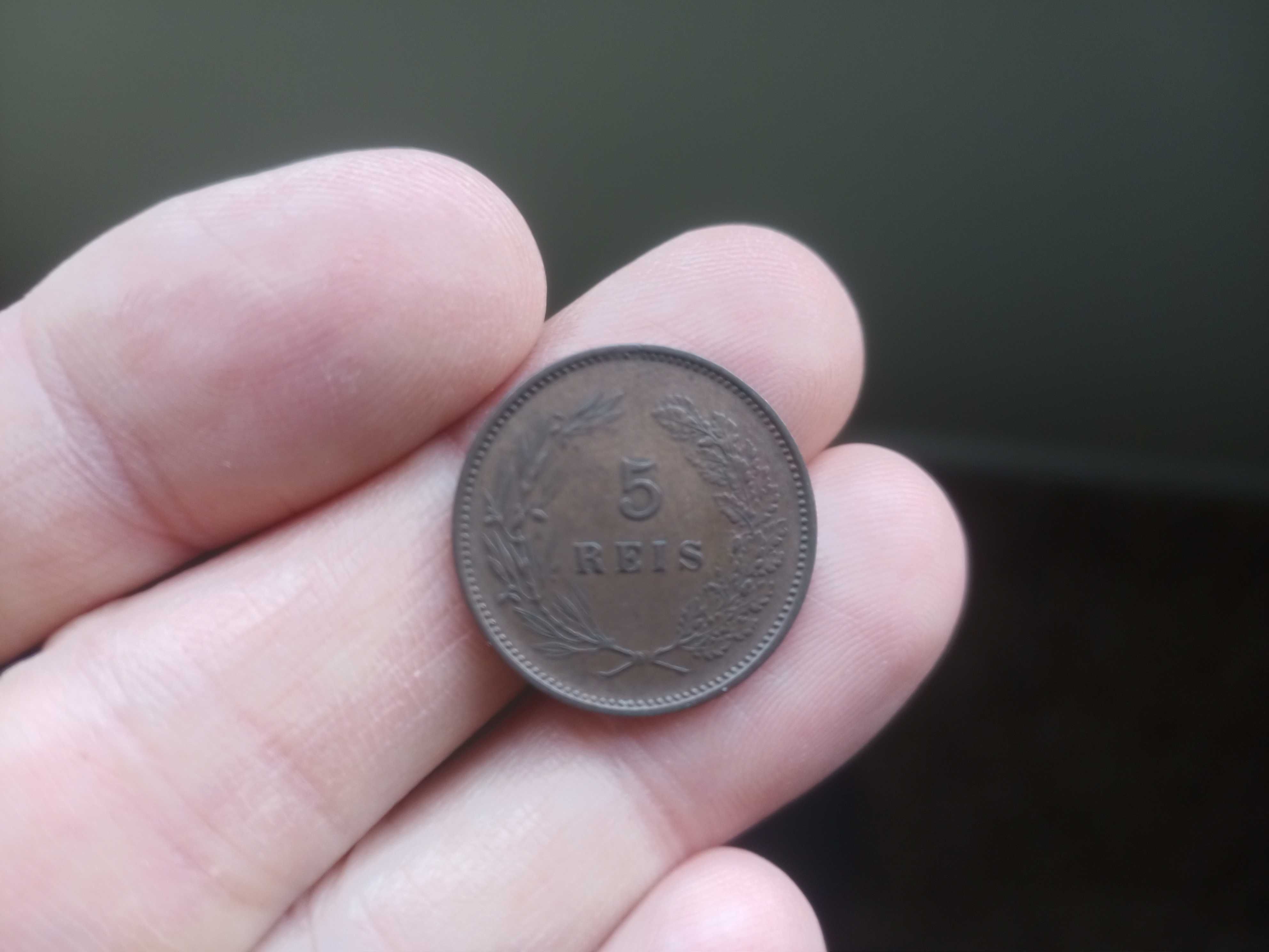 5 Réis  1910  D Manuel II