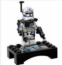 LEGO - minifigurka ARC Trooper Fives - sw1329 podstawka + blastery #2