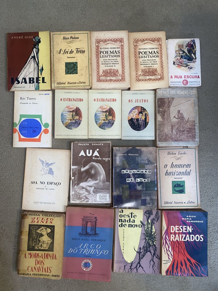 Livros de coleções diferentes