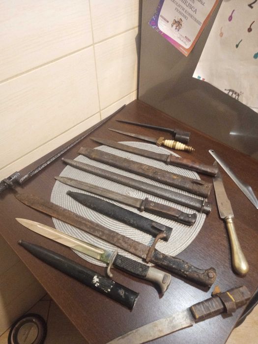 Okazja Kolekcja Bagnety noże wszystkie