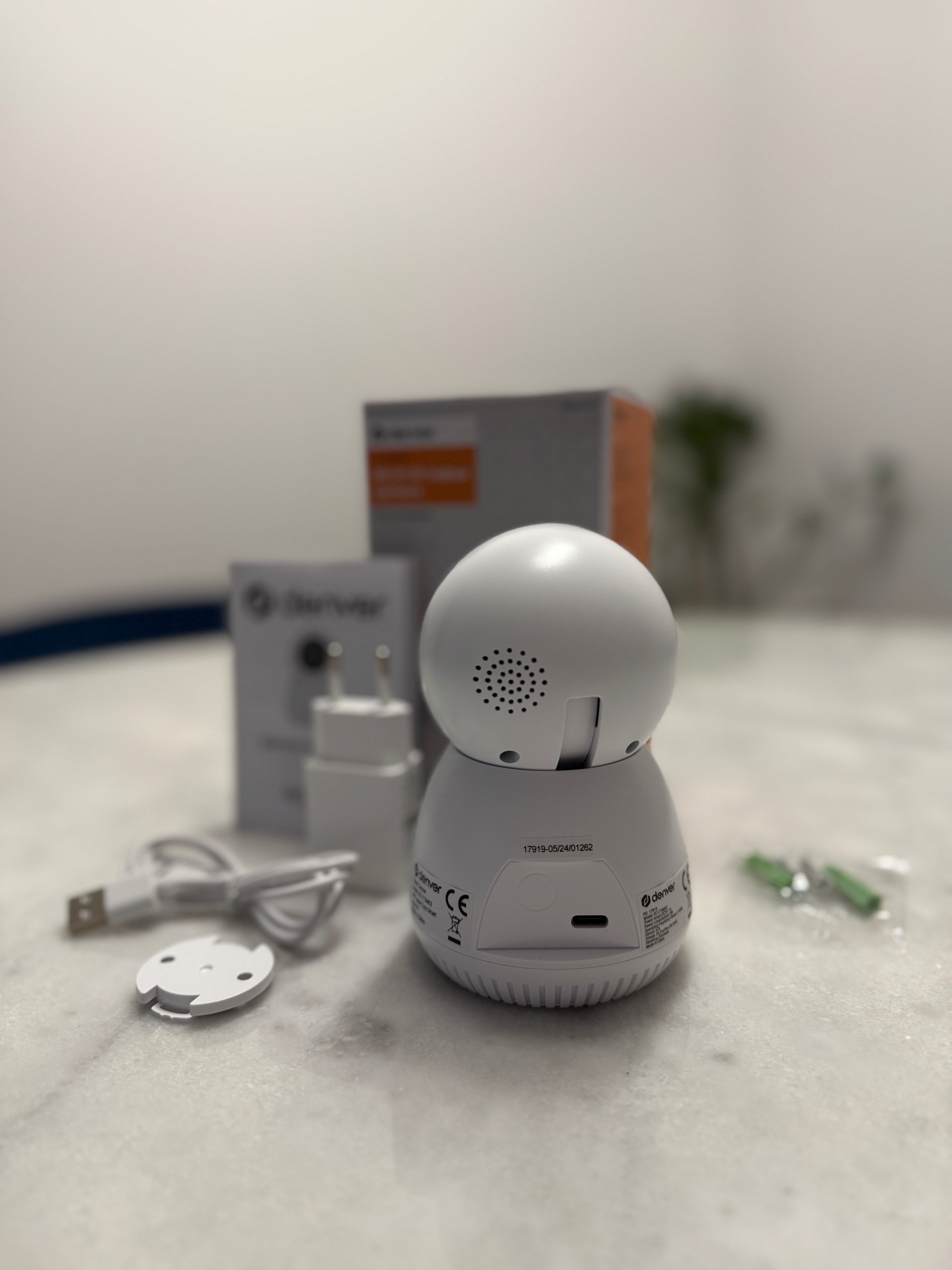 Niania elektroniczna obrotowa WiFi - smart kamera DENVER IIC-215 TUYA