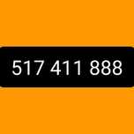 Złoty numer 517.411.888