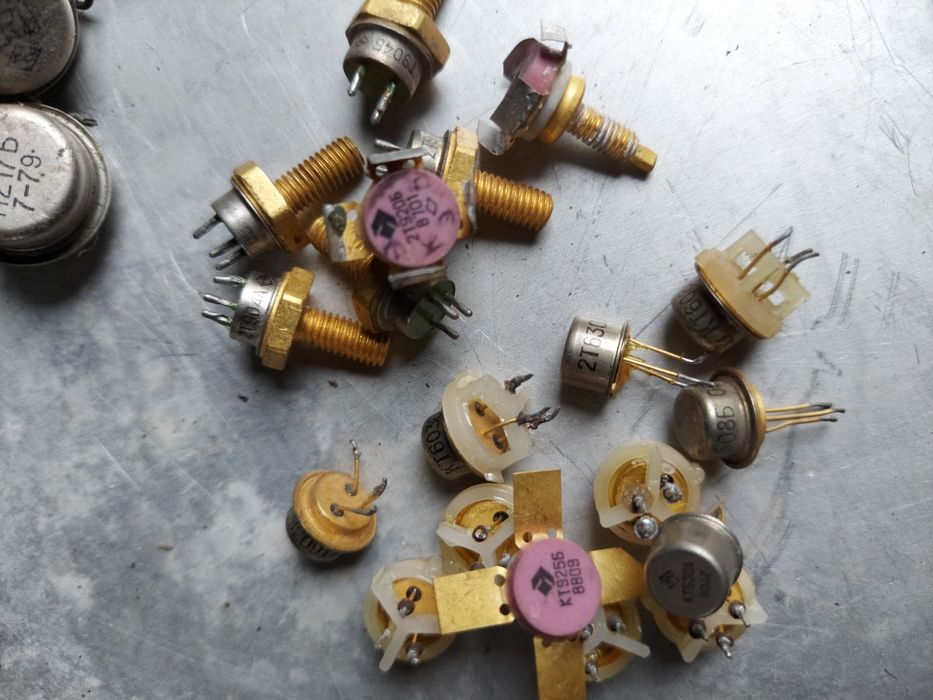 Транзисторы новые и б/у