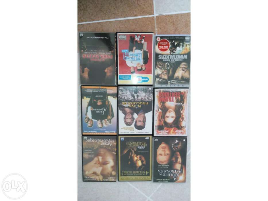 Conjunto de filmes em DVD