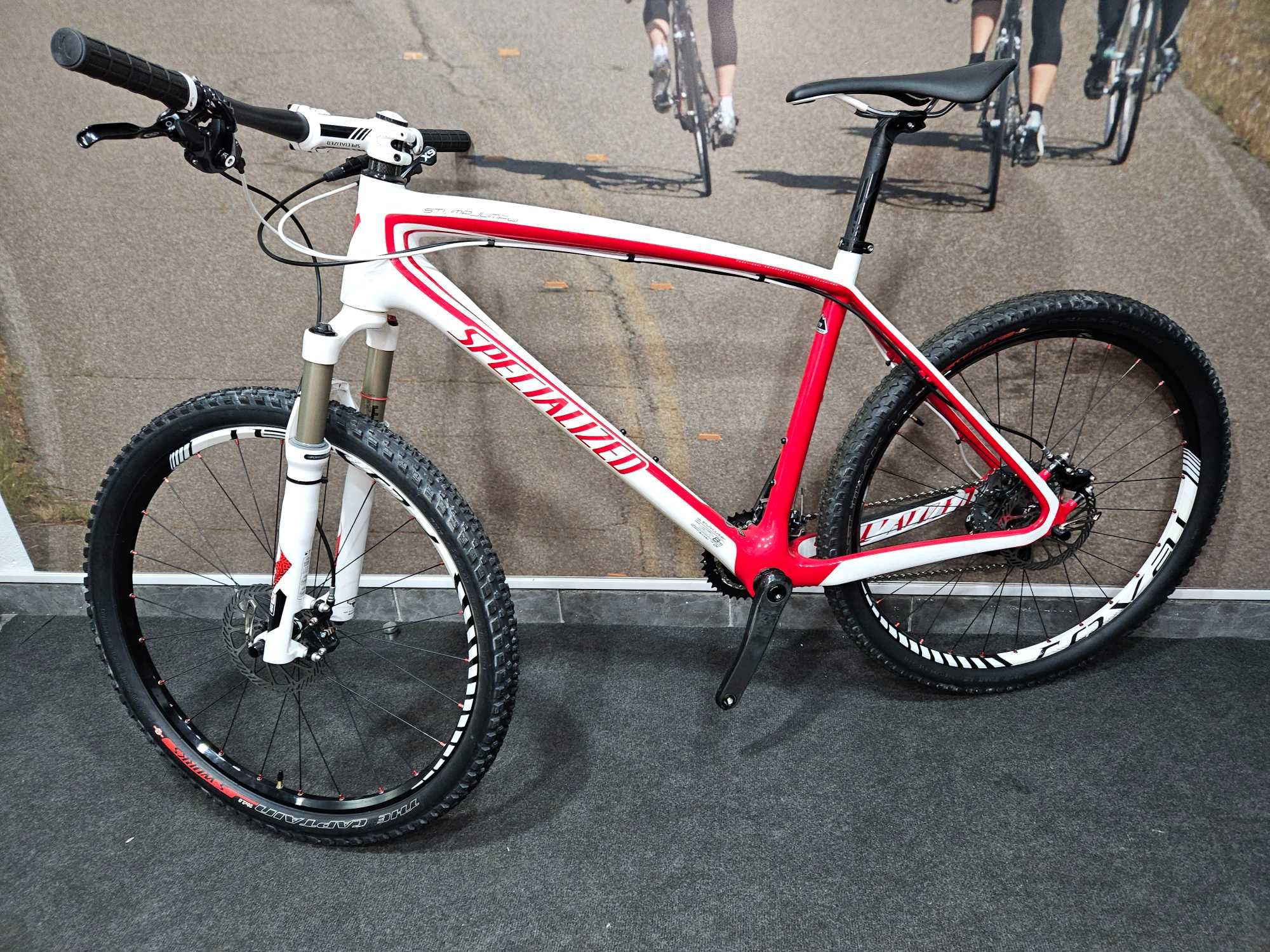 Stumpjumper Expert Carbon Vermelho/Branco T-19
