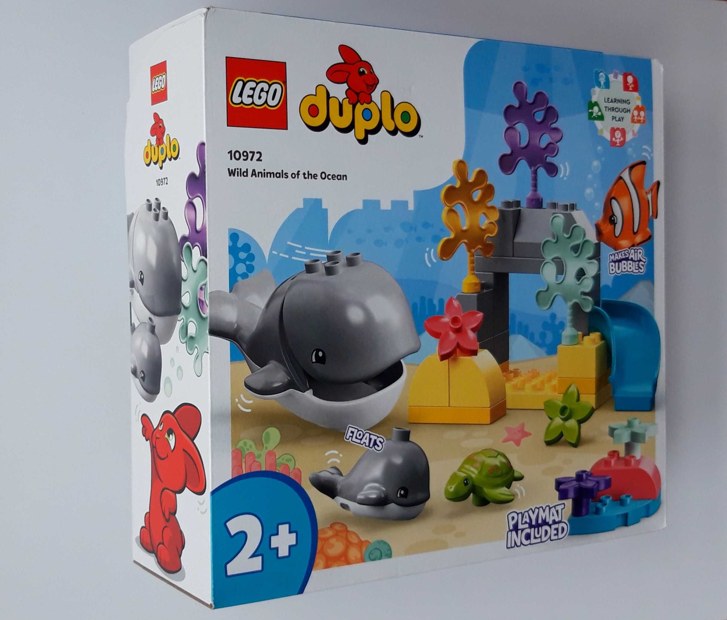 Нове Lego Duplo "Дикі тварини океану" 10972, 32 деталі
