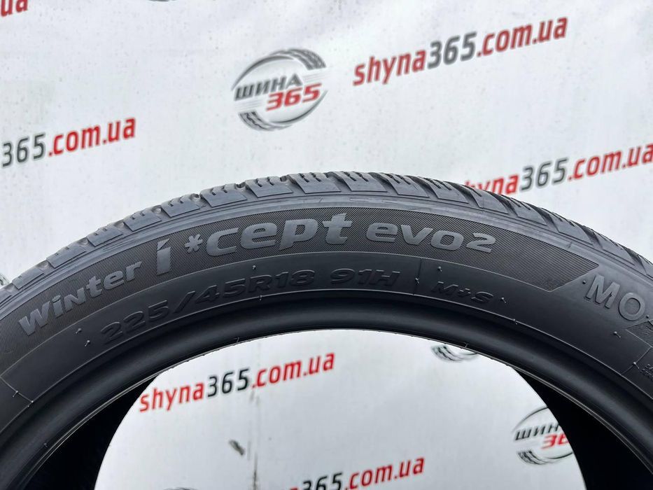 225/45 r18 hankook winter i cept evo2 w320 5mm шини бу зима