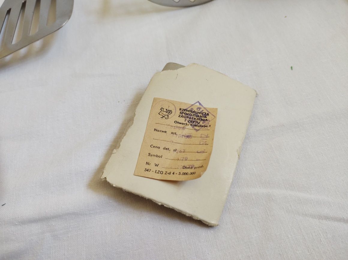 Komplet kuchenny vintage retro PRL  przybory pojemniki na przyprawy