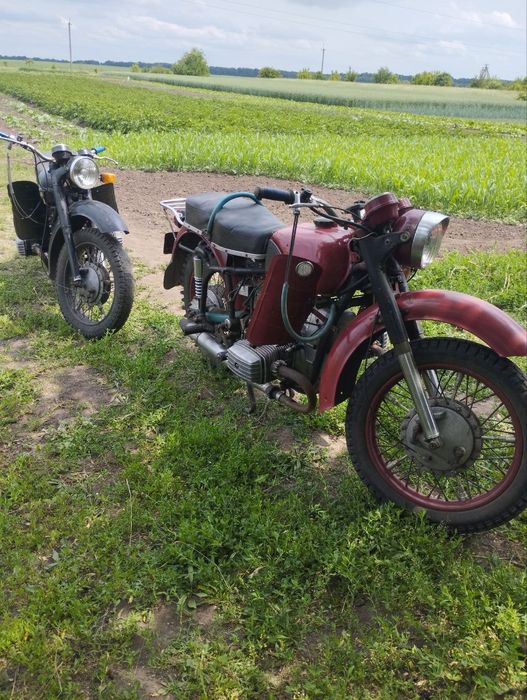 Продам 2  мотоцикли Дніпро мт 10-1036