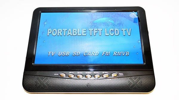 9,5" Портативный TV 901 / 911 USB+SD