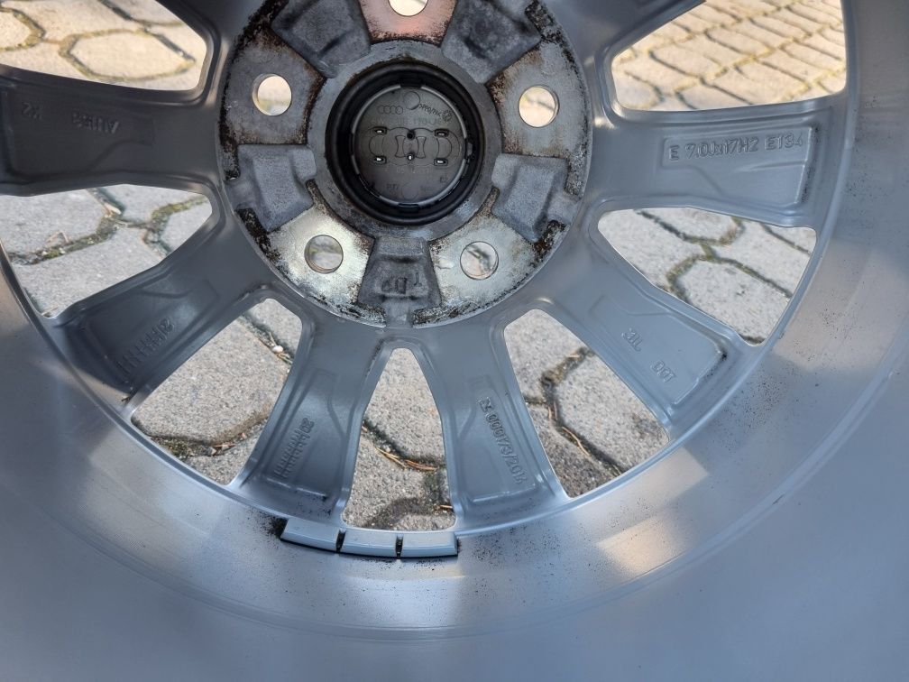 Oryginalne Alufelgi 17" Audi 5x112 ET 34