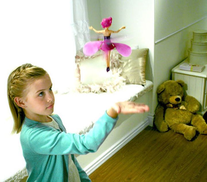 Летающая кукла фея Flying Fairy, игрушки для детей, для девочек