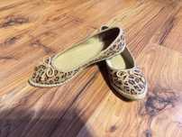 Baletiny w panterke,panterka.espadryle