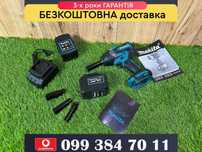Акумуляторний Ударний Гайковерт для коліс автомобілів Makita 850Nm 36V