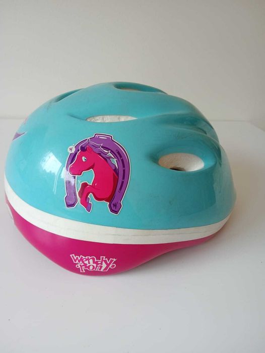 Capacete Criança C/ CAVALO  da Decathlon  Tam M