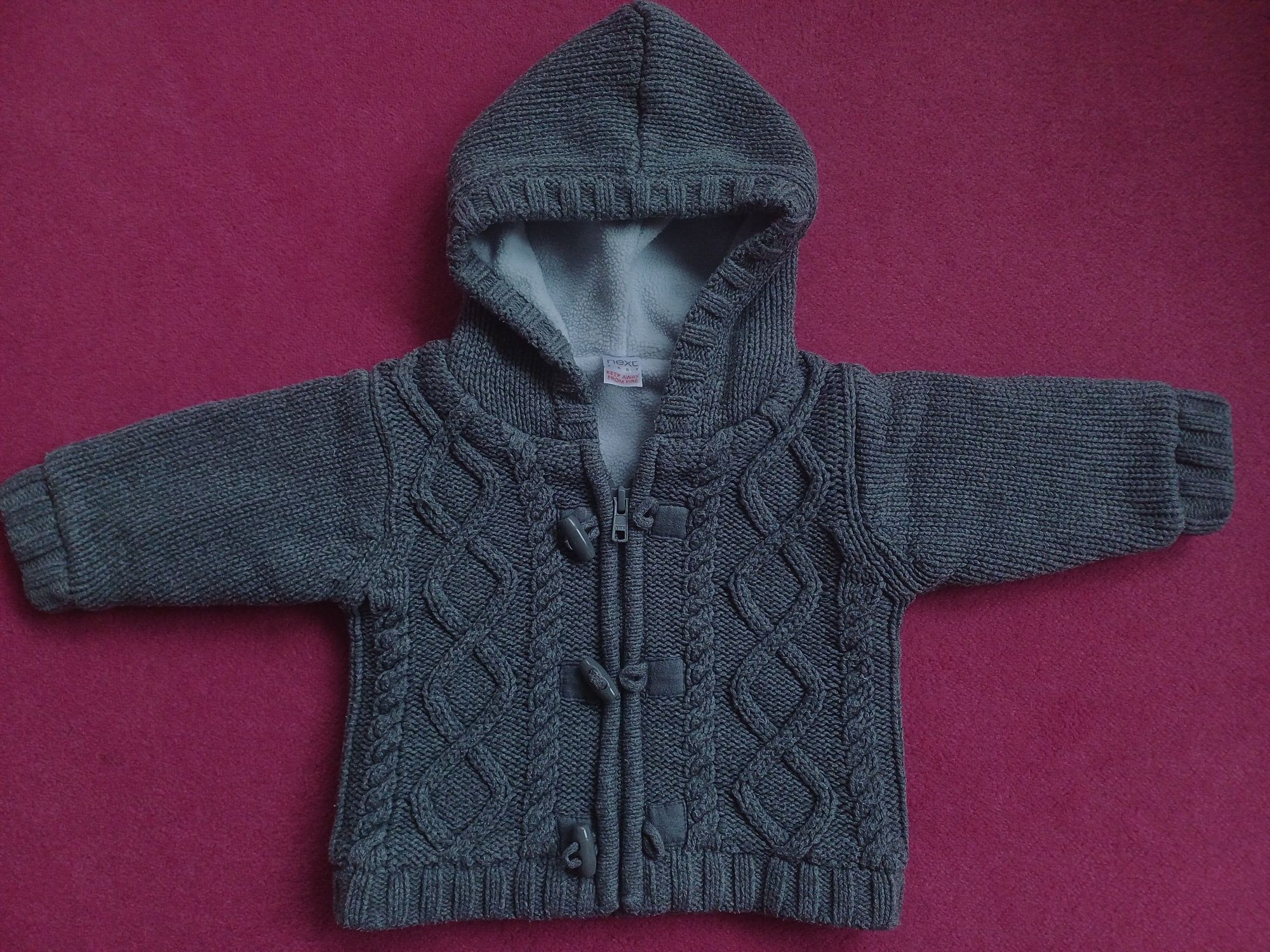 5szt, sweterek, bluzy, kamizelka, roz. 68